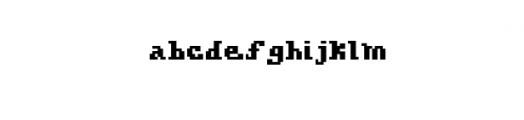 Ogre Font LOWERCASE