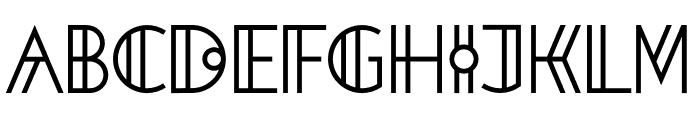 Ogham Font LOWERCASE