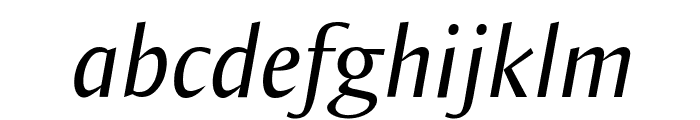 OgiremaItalic Font LOWERCASE