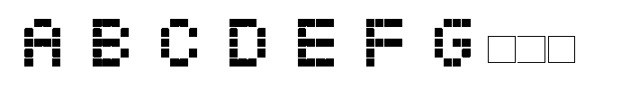 OG Array Font UPPERCASE