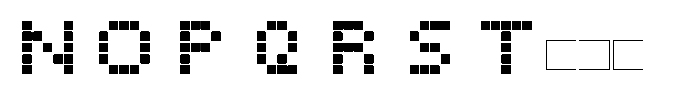 OG Array Font LOWERCASE