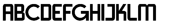 Ogalio Font UPPERCASE