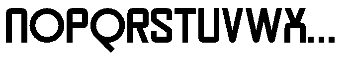 Ogalio Font UPPERCASE