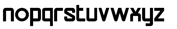 Ogalio Font LOWERCASE