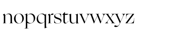 Ogg Display Regular Font LOWERCASE