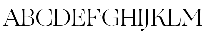 Ogg-Roman Font UPPERCASE