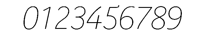 Ohno Casual Variable Italic Font OTHER CHARS