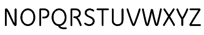Ohno Softie Variable Bold Font UPPERCASE