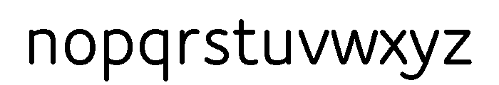 Ohno Softie Variable Bold Font LOWERCASE