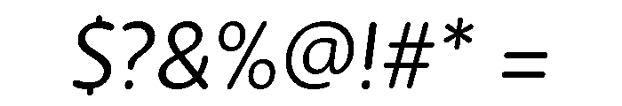 Ohno Softie Variable Italic Font OTHER CHARS