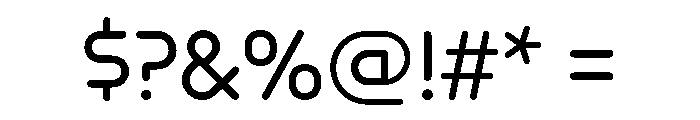 Ohno Softie Variable Medium Font OTHER CHARS
