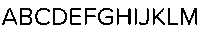 Ohno Softie Variable Regular Font UPPERCASE