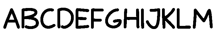 OHGUMI Text-Regular Font UPPERCASE