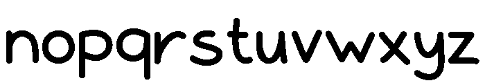OHGUMI Text-Regular Font LOWERCASE