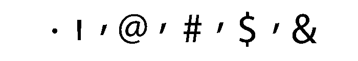Oh Canada CF Font OTHER CHARS