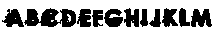 Oh Canada CF Font UPPERCASE