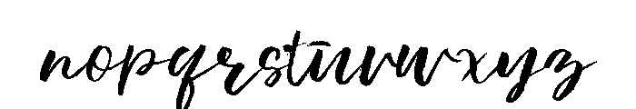 Oh Rose Font LOWERCASE