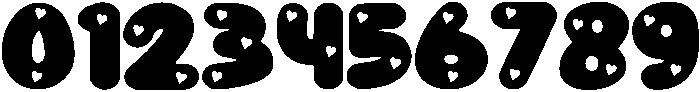 Oh My Darling Regular otf (400) Font OTHER CHARS