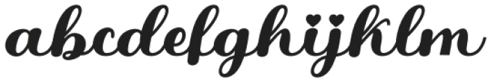 OhAmazing-Italic otf (400) Font LOWERCASE