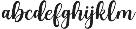 OhHoneyScript-Italic otf (400) Font LOWERCASE
