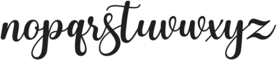 OhHoneyScript-Italic otf (400) Font LOWERCASE