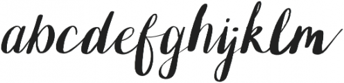 OhPrettyPlease Hand Lettered otf (400) Font UPPERCASE