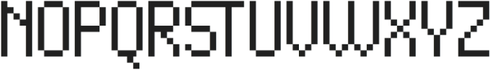 Ohpixel Regular otf (400) Font UPPERCASE