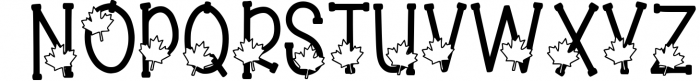 Oh Canada Font UPPERCASE