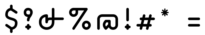 OHmygod Font OTHER CHARS