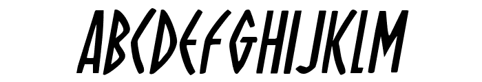 Oh Mighty Isis Italic Font UPPERCASE