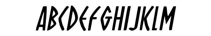 Oh Mighty Isis Italic Font LOWERCASE