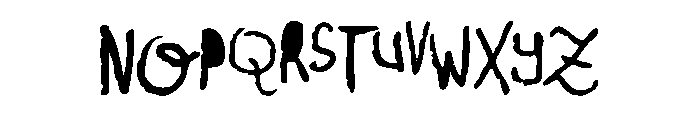Oh My Oh La La Yeah #1 Font UPPERCASE