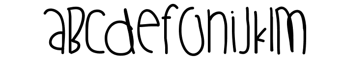 OhStormy Font LOWERCASE