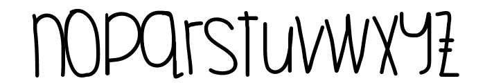 OhStormy Font LOWERCASE