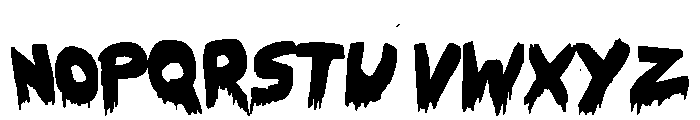 OhTheHorror Font UPPERCASE