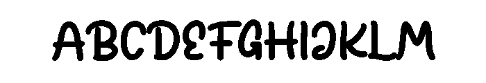 Ohayou Oniichan Font UPPERCASE