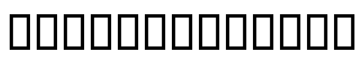 Ohod II Font LOWERCASE