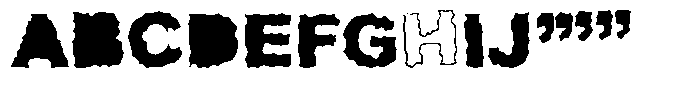 OHcrumbs Font UPPERCASE