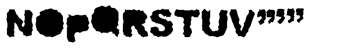 OHcrumbs Font UPPERCASE