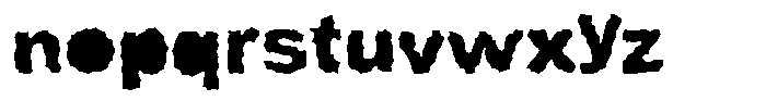 OHcrumbs Font LOWERCASE