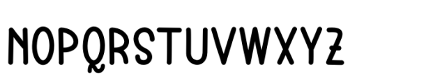 Oh My Baby Regular Font UPPERCASE