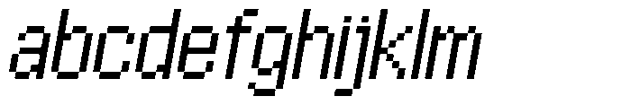 Ohpixel Slant FONT