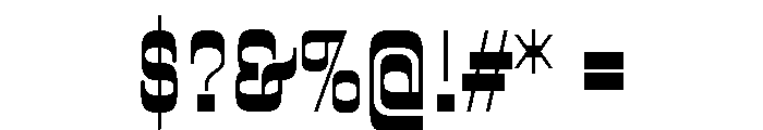 Oigle Regular Font OTHER CHARS