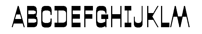 Oigle Regular Font UPPERCASE