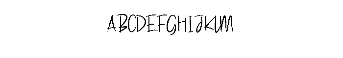 Oiafia Satnights Font UPPERCASE