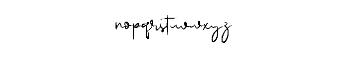 Oiafia Satnights Font LOWERCASE