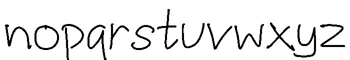 Oil Glow FL Font LOWERCASE