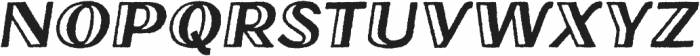 Oilvare Rough otf (400) Font UPPERCASE