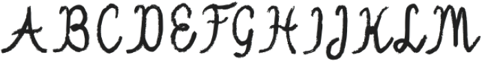 Oishu Taveny Regular otf (400) Font UPPERCASE