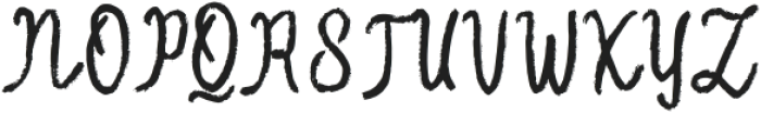 Oishu Taveny Regular otf (400) Font UPPERCASE